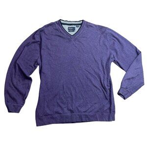 Nat Nast Luxury Originals On A Roll Pullover V-Neck Sweater Mens Size XXL Cotton